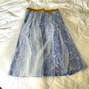 ANTHROPOLOGIE Princess Carry Bradshaw Tulle Skirt, Like New!!